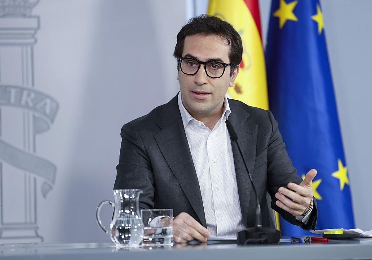 El ministro de Economía y vicepresidente primero, Carlos Cuerpo