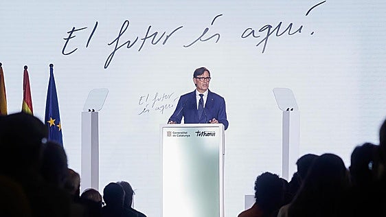 Illa defiende su Cataluña «unida y estable» y promete una mayor inversión para resolver la crisis educativa