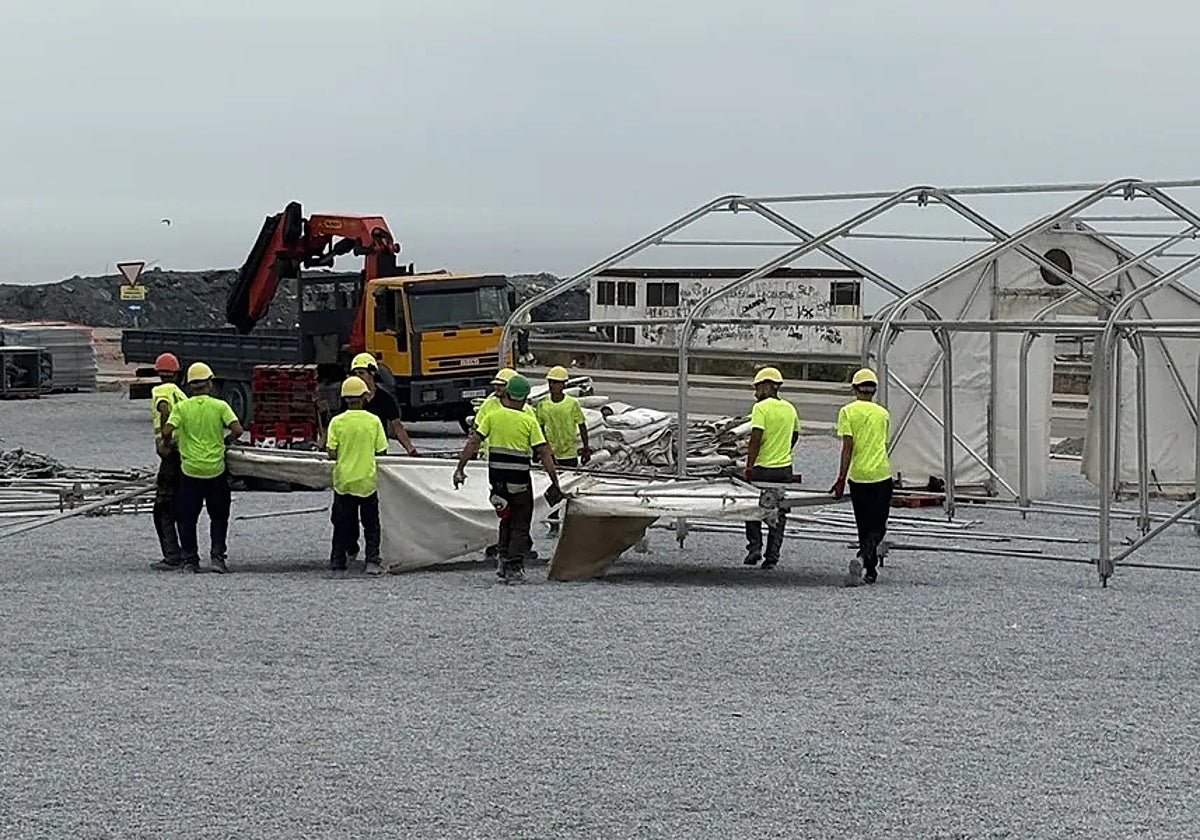 La Audiencia Nacional da vía libre finalmente al centro para mil migrantes en el puerto de Ceuta