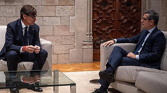 Bolaños exhibe la colaboración con el gobierno de Illa como ejemplo a seguir por Ceuta