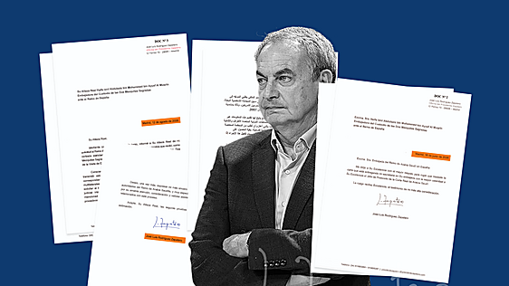 Estas son las dos cartas que Zapatero ha enviado a Arabia pidiendo ayuda con las joyas