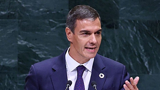 Sánchez se lanza sin frenos contra Trump y sus aliados internacionales en su último discurso ante la ONU
