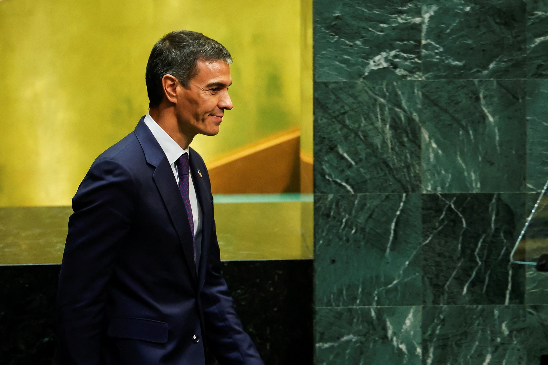 Pedro Sánchez, este miércoles durante la 81ª Asamblea General de Naciones Unidas.