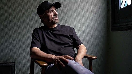 El humorista José Mota, antes de la entrevista.