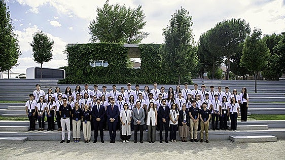 El Programa Becas Europa Santander-UFV da comienzo al viaje de la XXI edición con 50 jóvenes