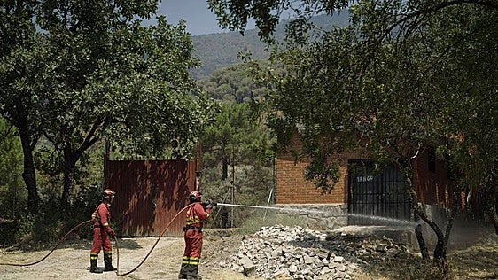 La «contención» del fuego permite regresar a casa a 30.000 evacuados en Madrid y Ávila