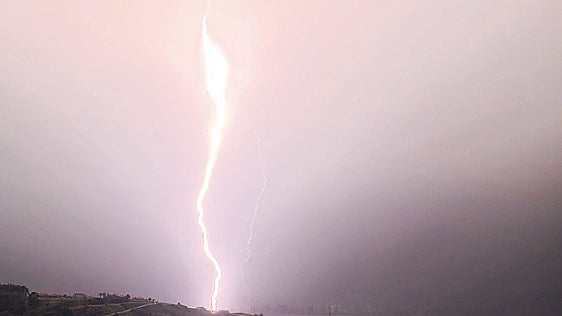 85.000 rayos en 11 horas, el episodio del 18 de septiembre