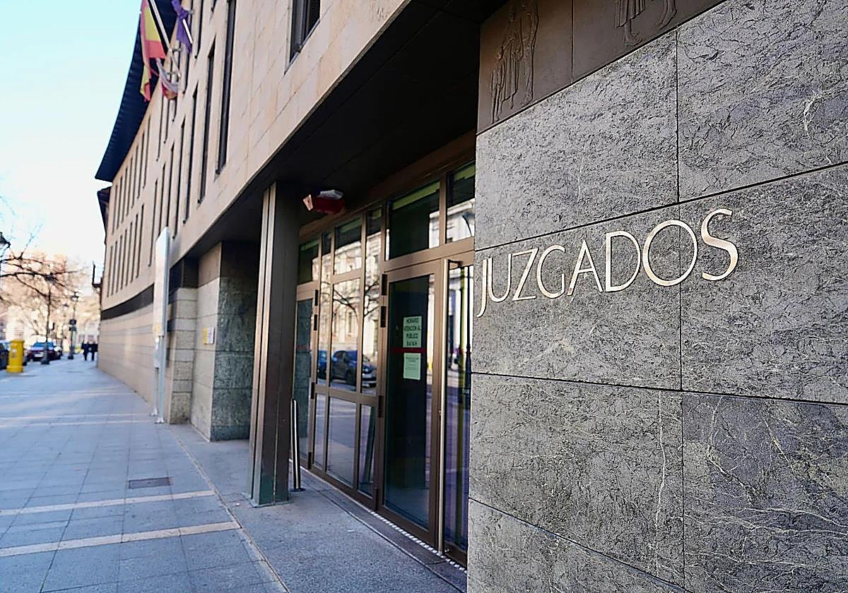 Imagen de los juzgados de Valladolid.