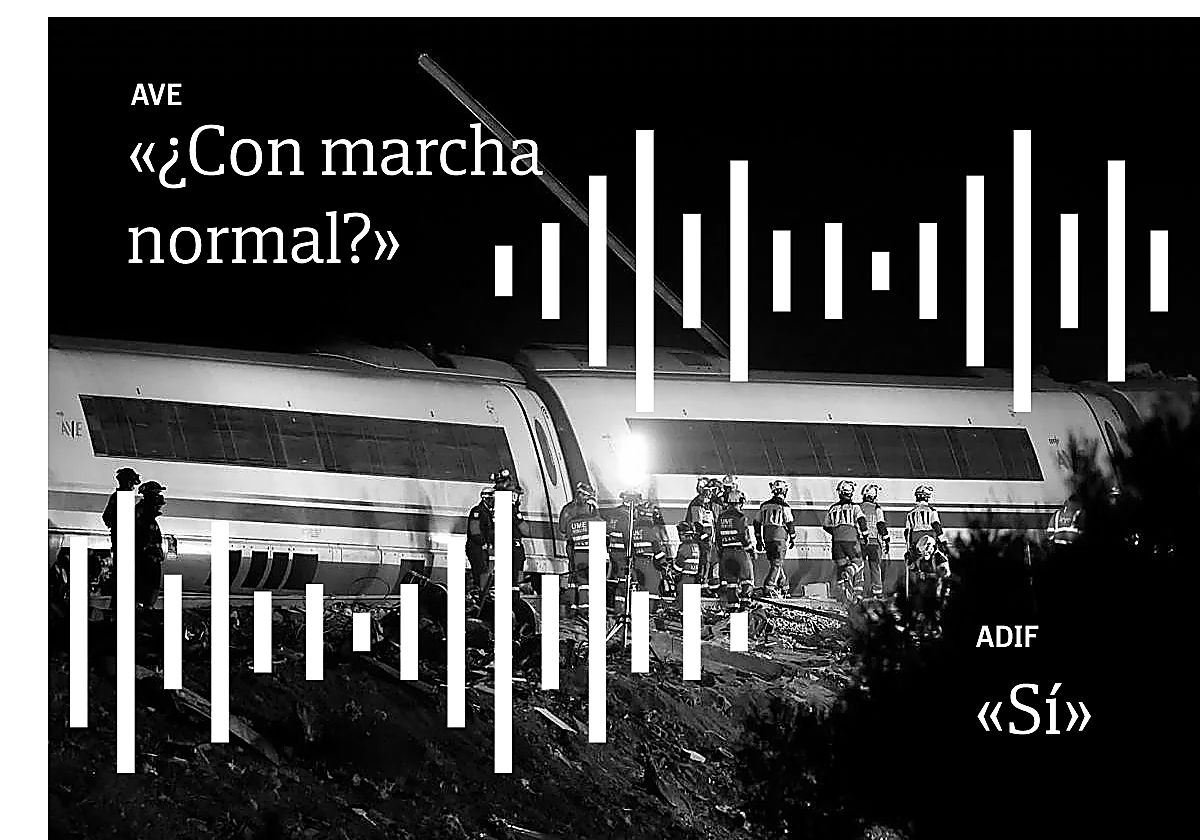 Los audios del accidente de Urda: «Reanude con marcha normal»
