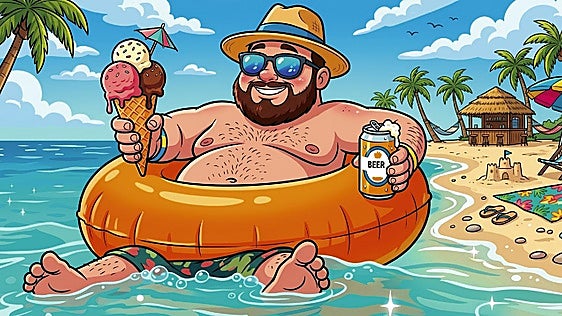 ¿Por qué he ganado peso en verano si no he parado?