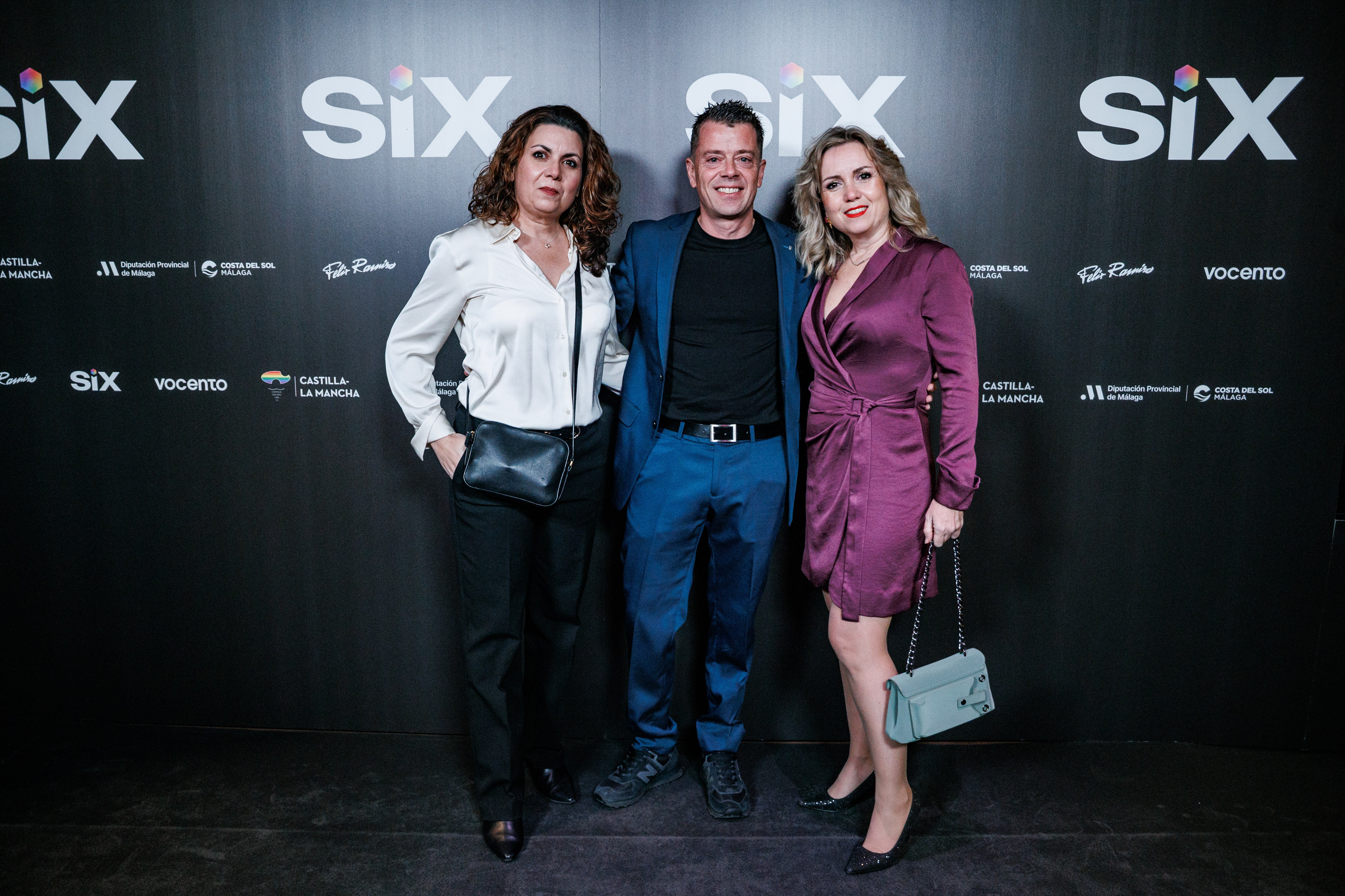 Nieves Herranz, Fernando Hernández y Eva Herranz.