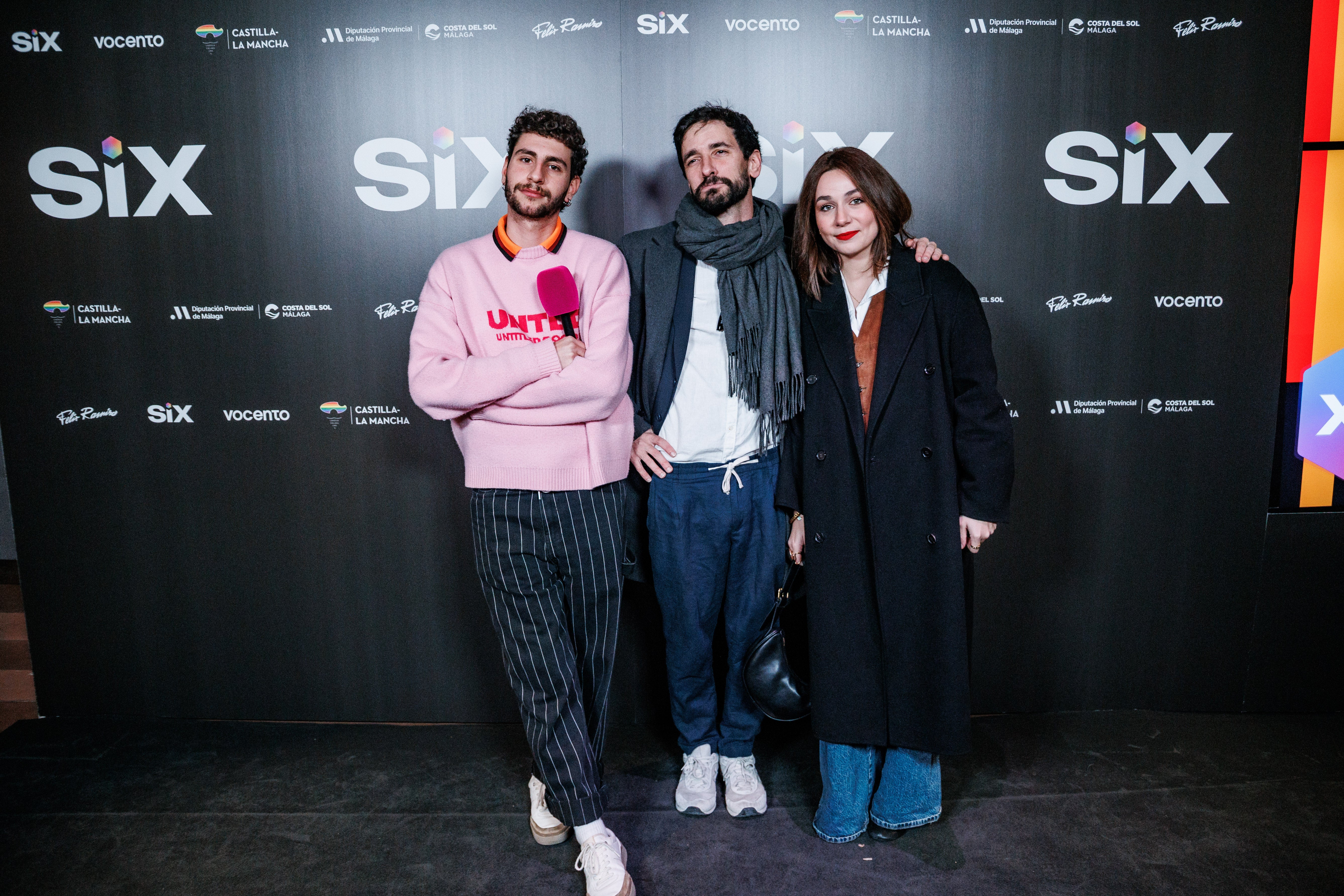 Luis, Luca López y Andrea de Prado