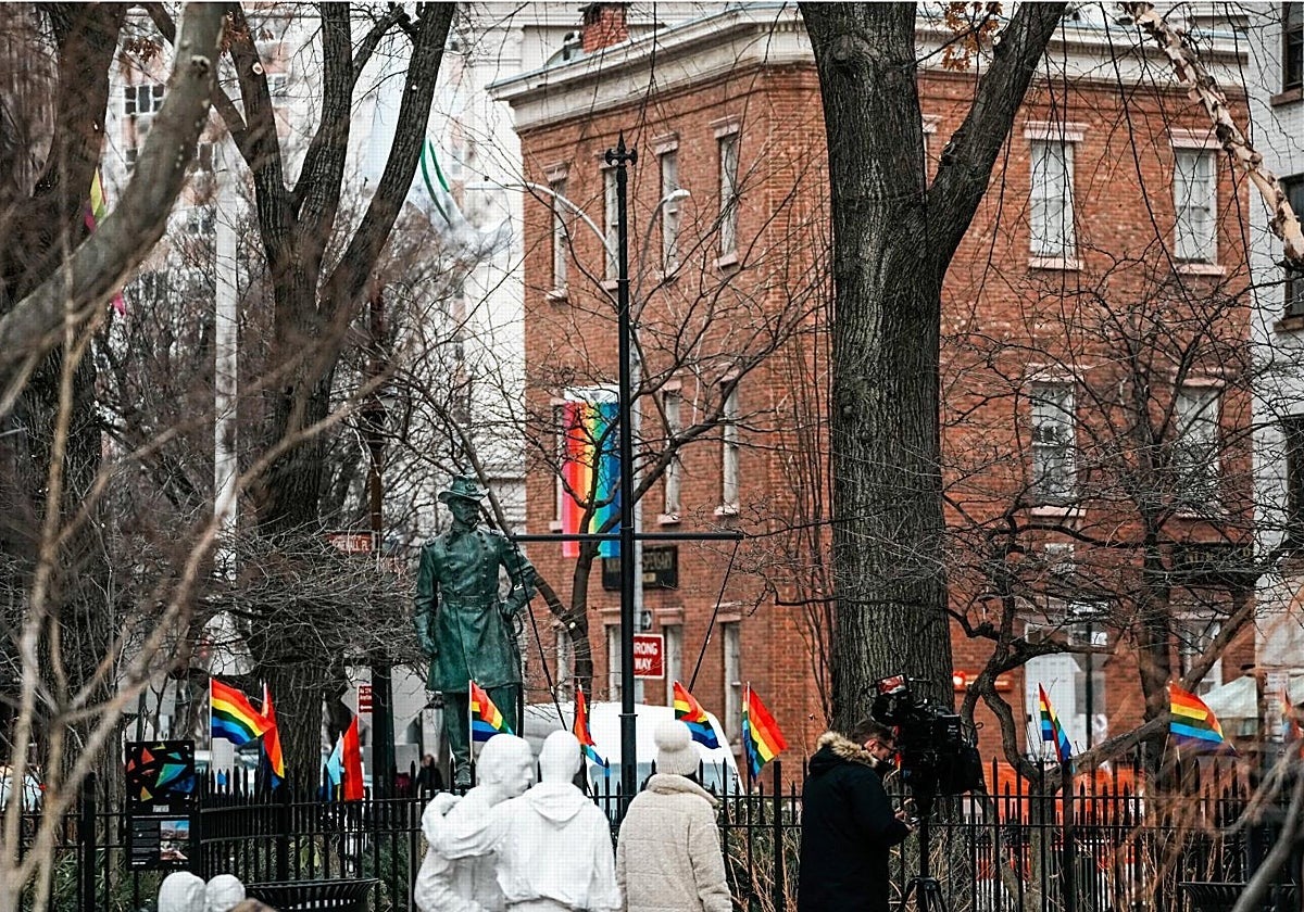 Trump retira la bandera arcoíris del monumento de Stonewall, cuna de los derechos LGTBI
