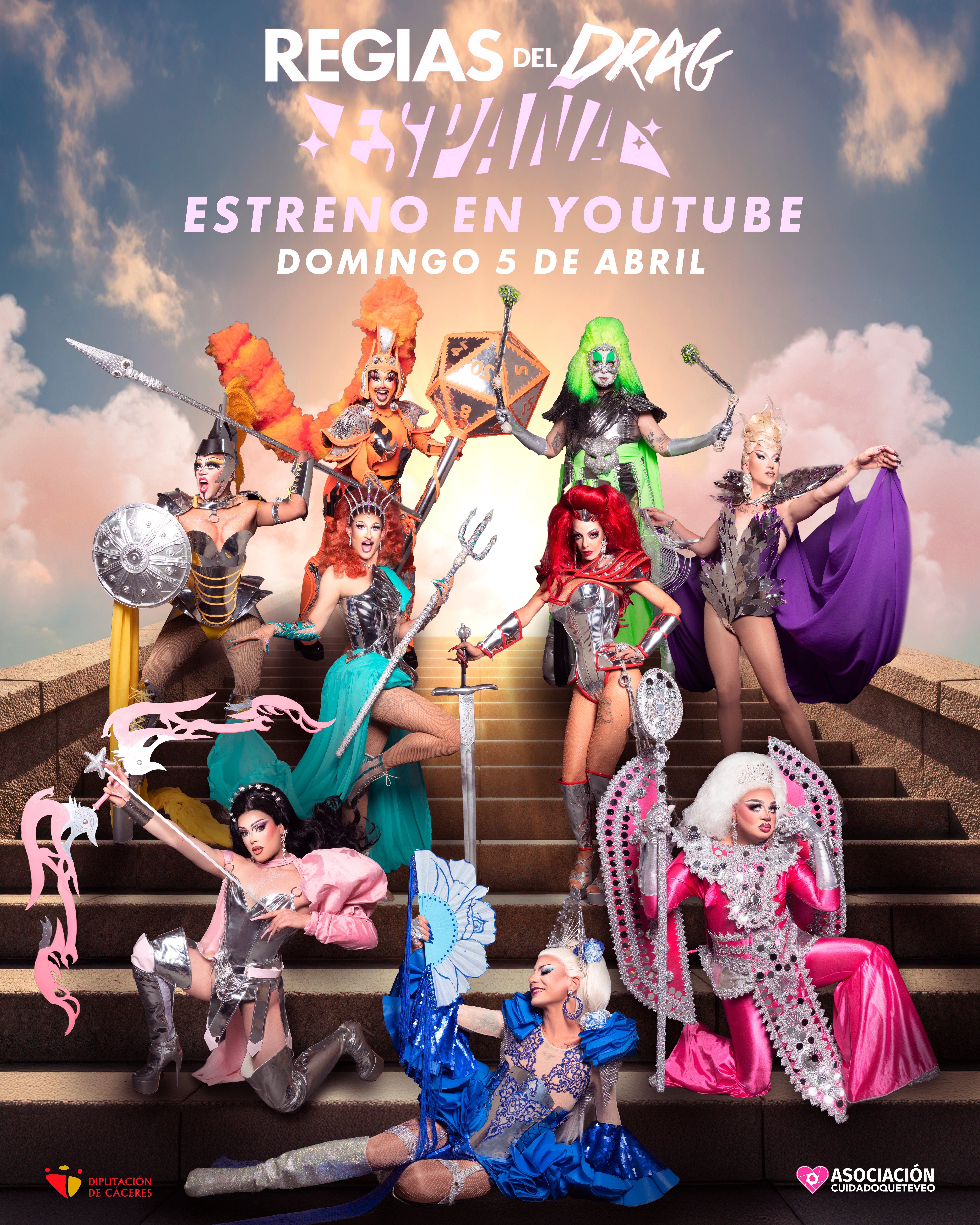 'Regias del Drag España' regresa con nueve concursantes en su tercera temporada