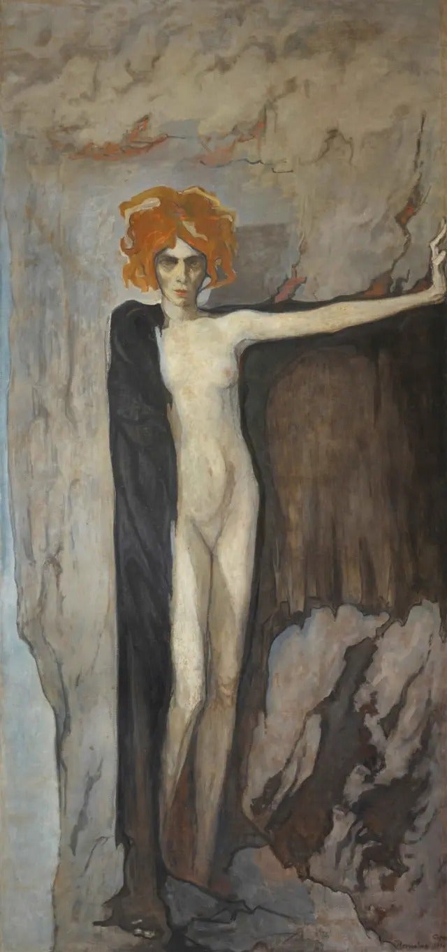 Romaine Brooks, 'La marquesa Casati', 1920