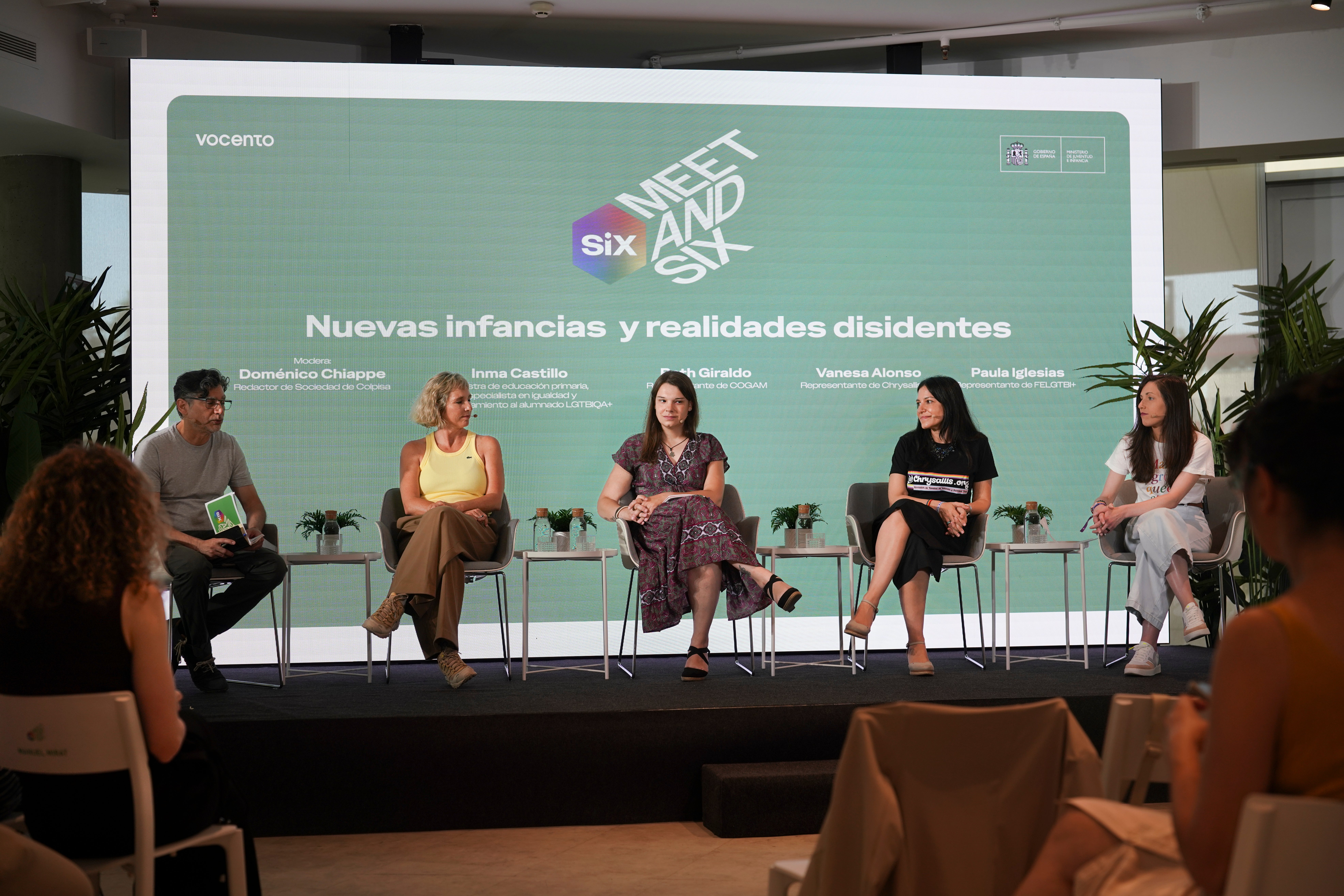 La segunda mesa de la jornada. (Óscar Chamorro)