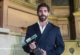 El artesano Javier Sánchez Medina.
