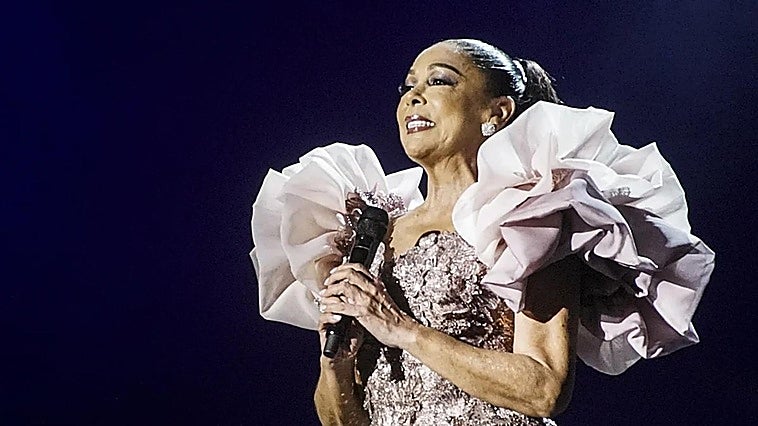 Isabel Pantoja, en un concierto reciente