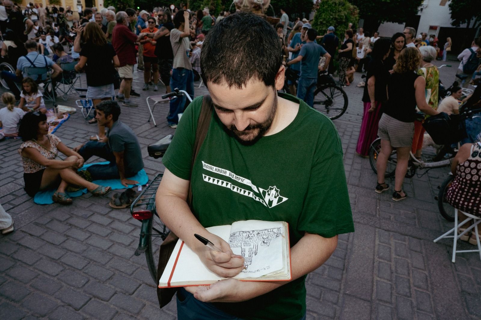 Bernar Sañudo, activista intersex.