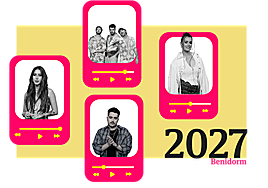 Algunos participantes del Benidorm Fest 2027.