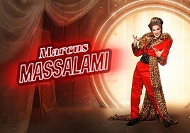 Marcus Massalami, en la foto promocional de 'Drag Race España'.