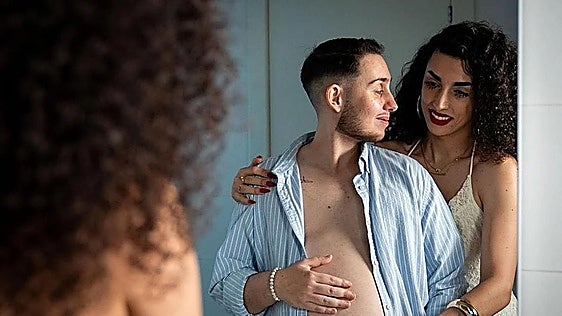 Una historia de vida: Regina y Dani ya son padres