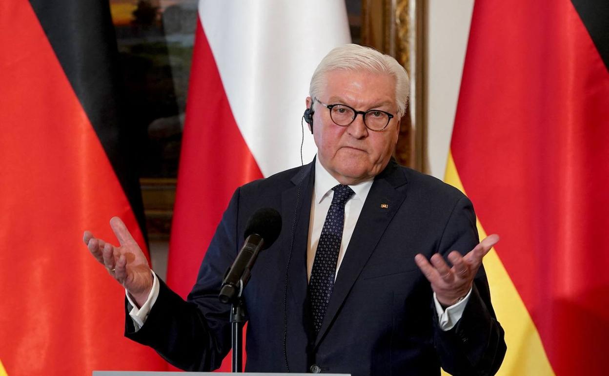 El presidente de Alemania, Frank-Walter Steinmeier. 