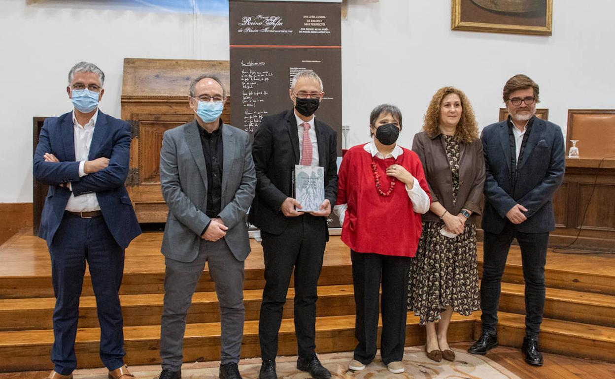 Manuel Ambrosio Sánchez, Manuel González, Ricardo Rivero, Ana Luísa Amaral, Mª Mar Soliño y Pedro Serra