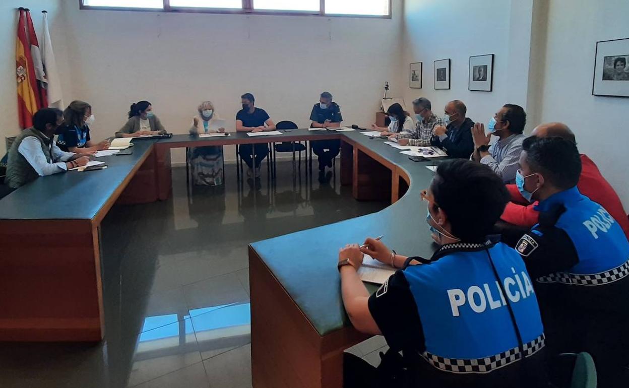 Primera reunión ordinaria de la Junta Local de Seguridad de Villamayor por las fiestas patronales del 26 al 30 de mayo