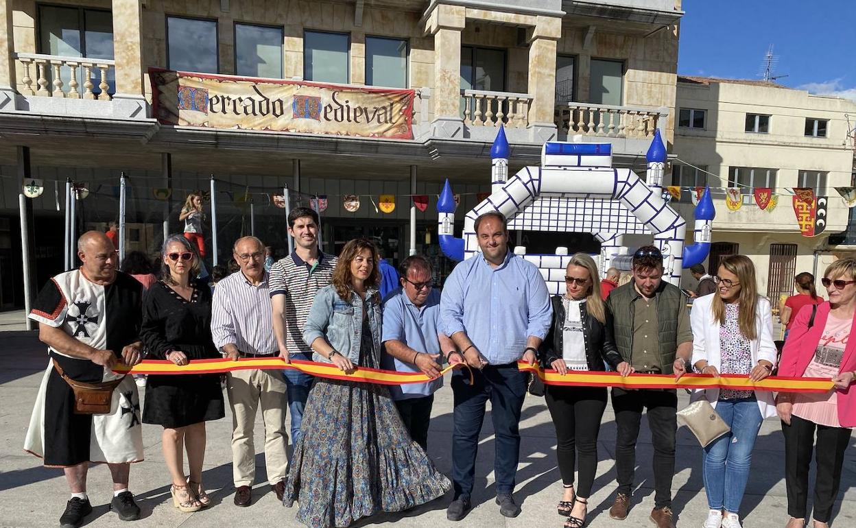 Un momento de la inauguración. 