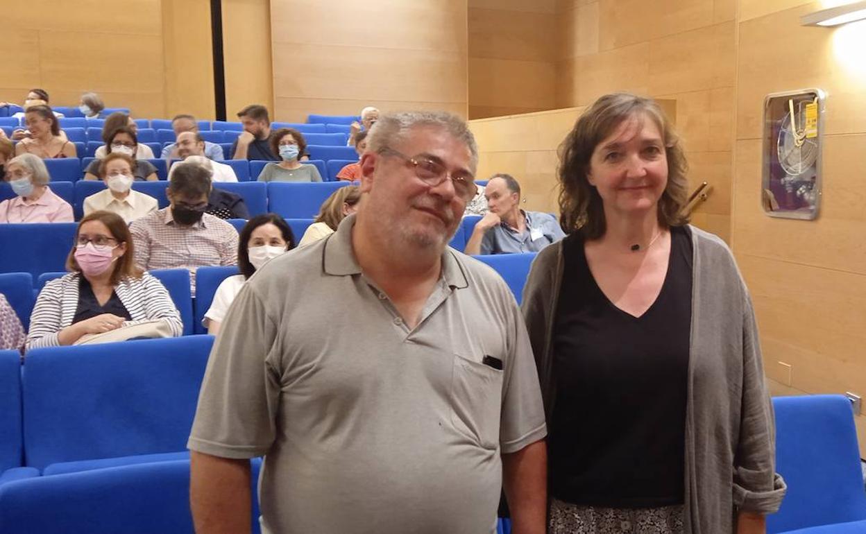 Pedro Pérez Rey y Belén Santamaria.