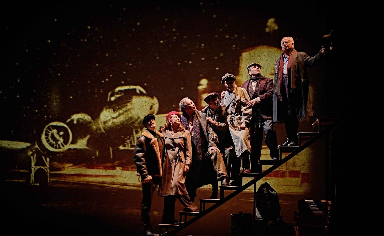 Representación de 'Ser o no ser'. 