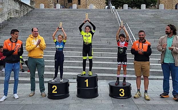 Cuatro podios para la Escuela de Ciclismo Salmantina en Béjar