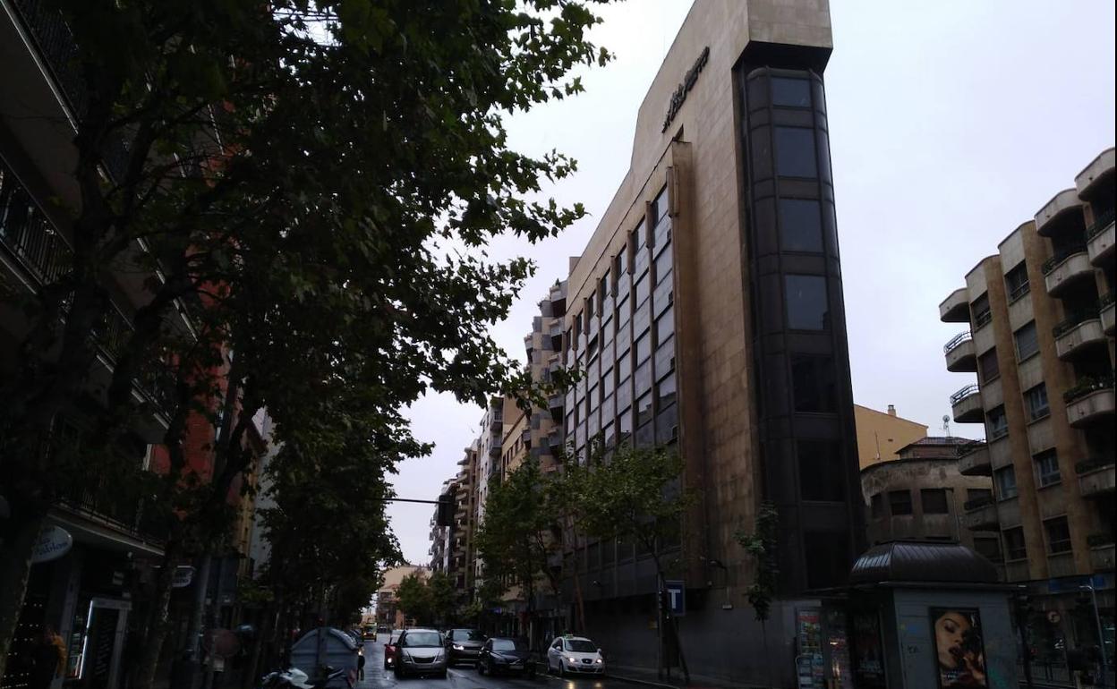 Edificio al que está previsto el traslado. 