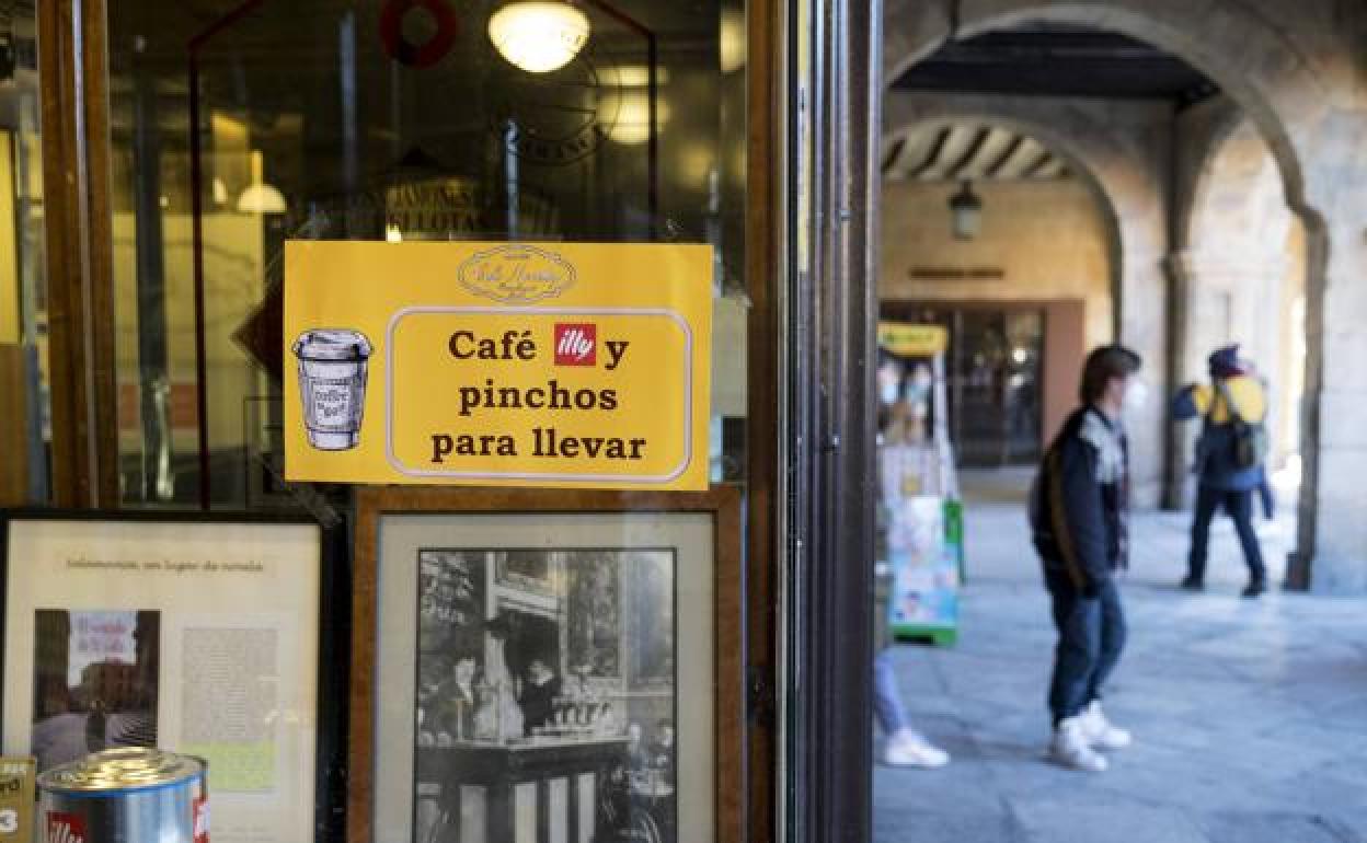 Un local de hostelería en Salamanca. 