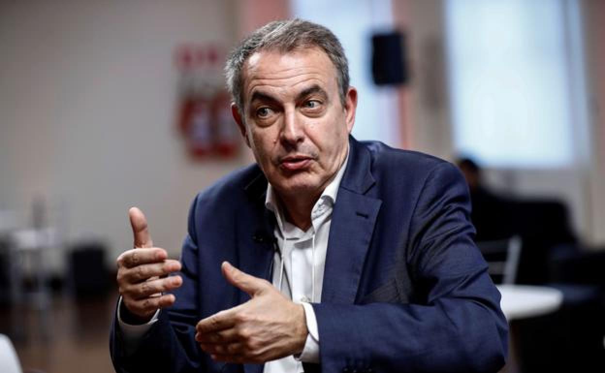 José Luis Rodríguez Zapatero, expresidente español. 