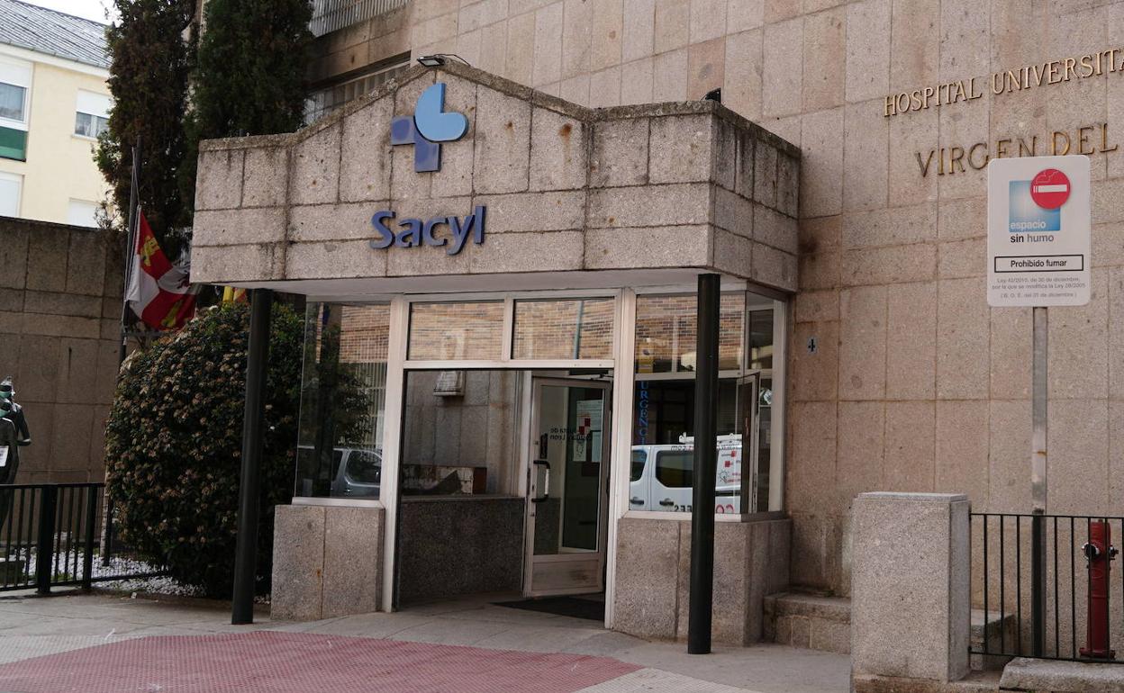 Antra del hospital Virgen del Castañar de Béjar. 