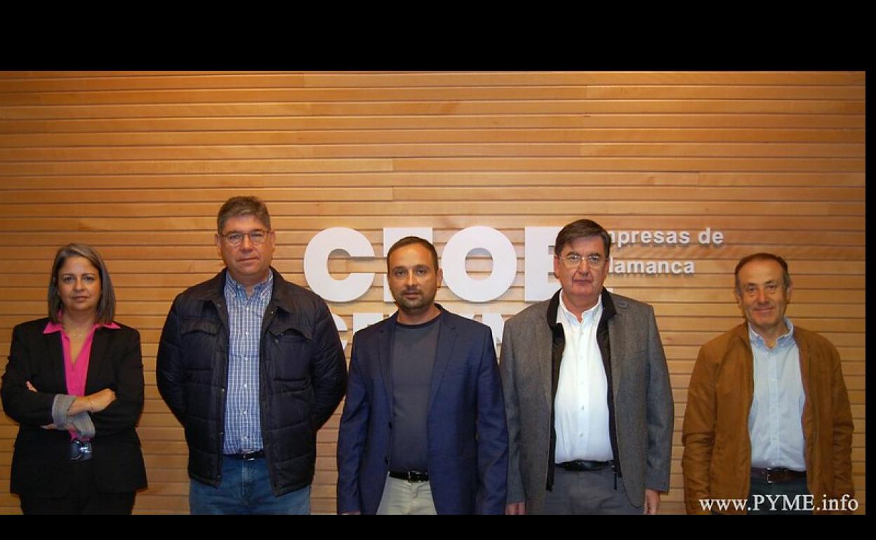 Promotores de la nueva asociación. 