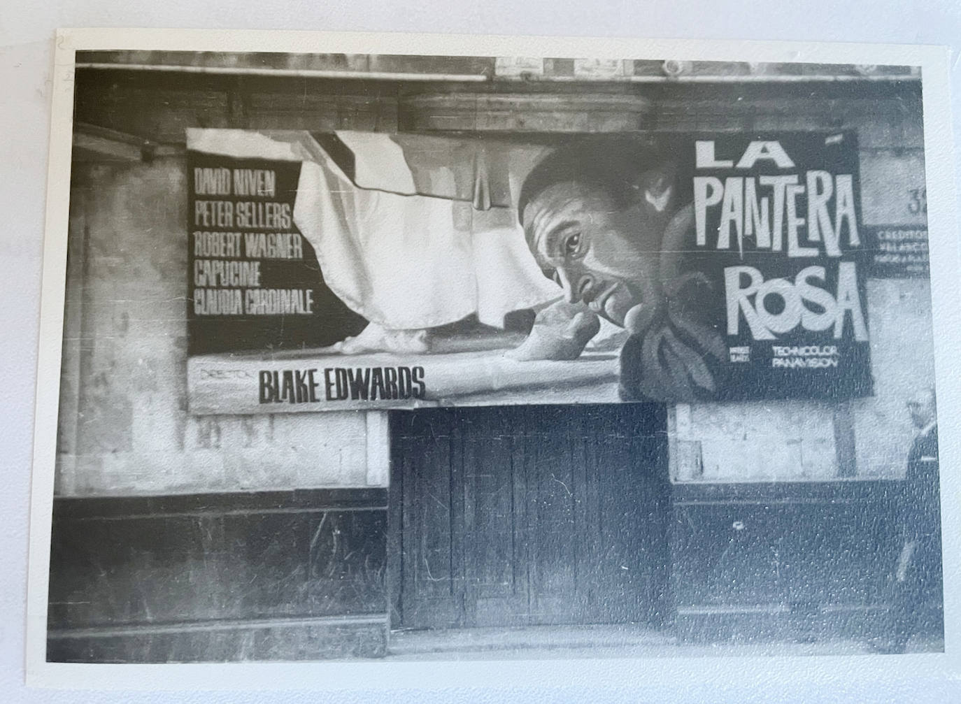 Antonio Hernández, operador de cinematógrafo, en el Liceo de Salamanca. 