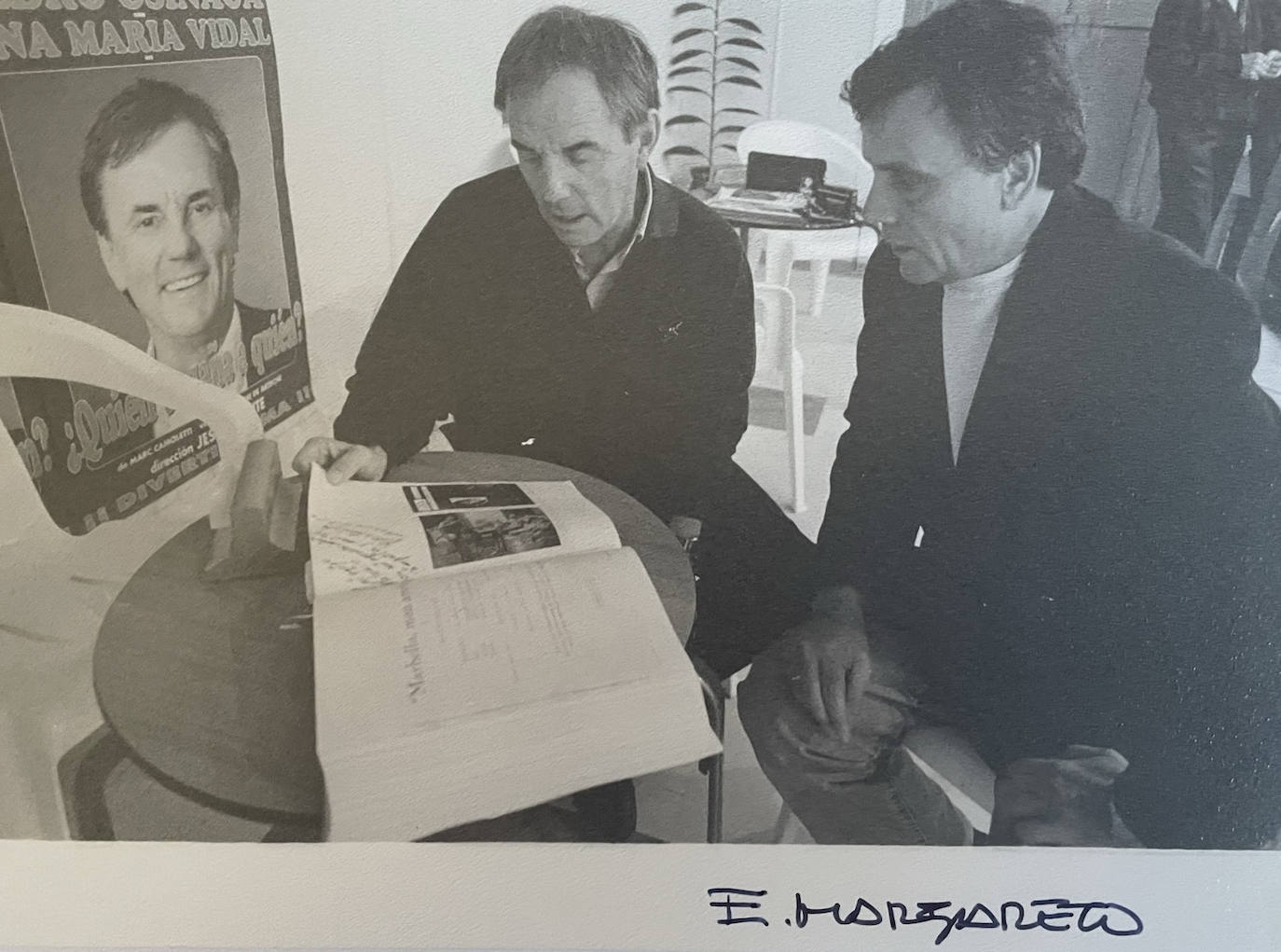 Antonio Hernández, operador de cinematógrafo, en el Liceo de Salamanca. 
