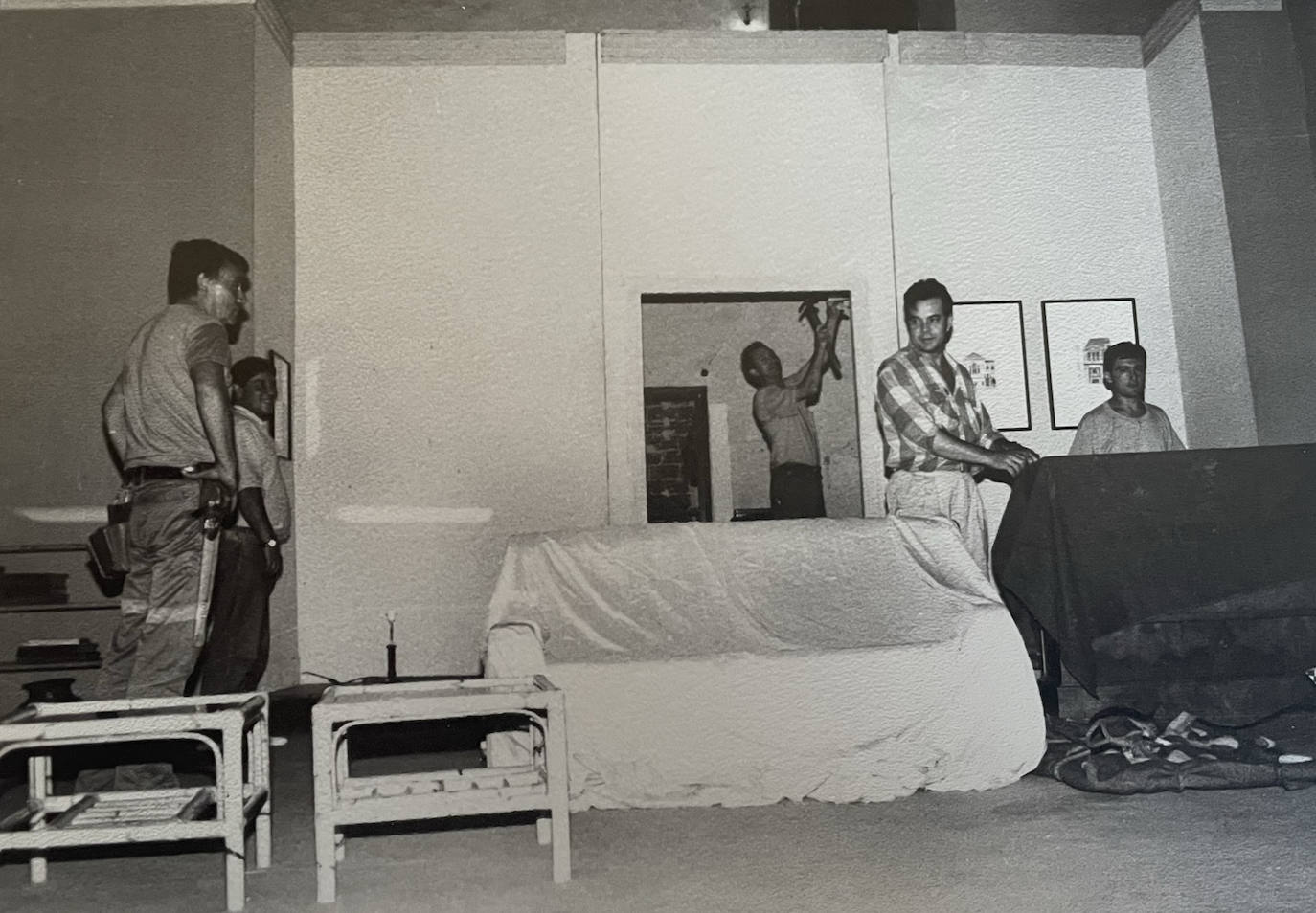 Antonio Hernández, operador de cinematógrafo, en el Liceo de Salamanca. 