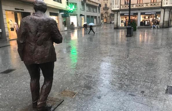 La tormenta descarga en Salamanca con precipitaciones escasas