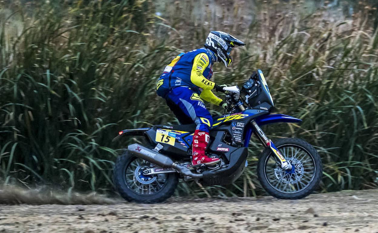 Lorenzo Santolino, en acción. 