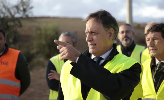 El alcalde de Salamanca, en el sector industrial. 