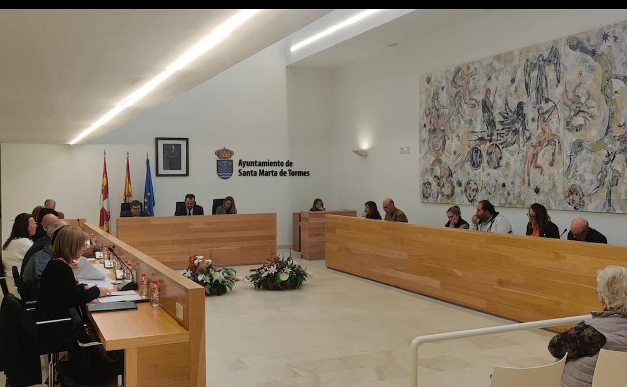 Pleno del Ayuntamiento de Salamanca. 