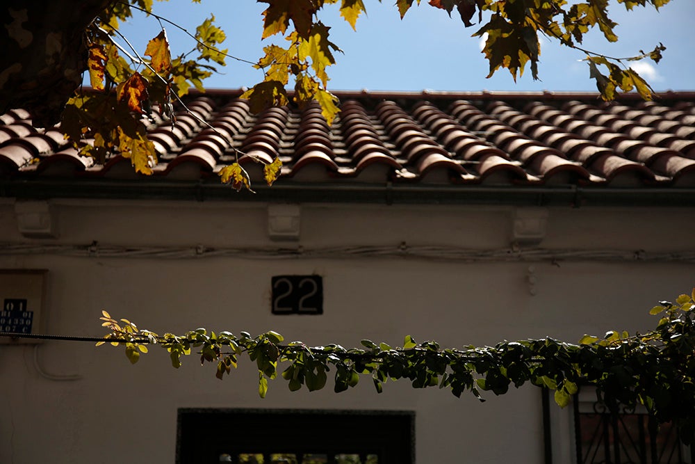 Una típica casa del barrio de La Vega