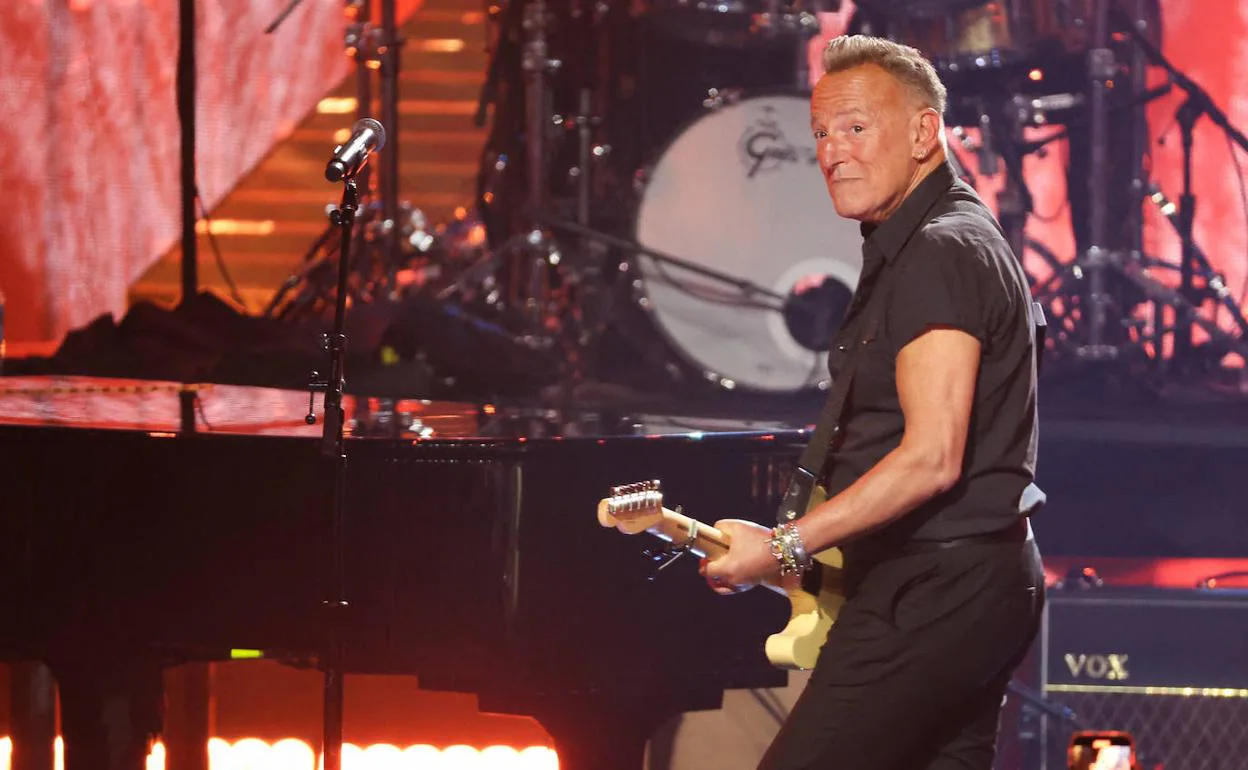 Bruce Springsteen, en una actuación reciente en Los Ángeles. 