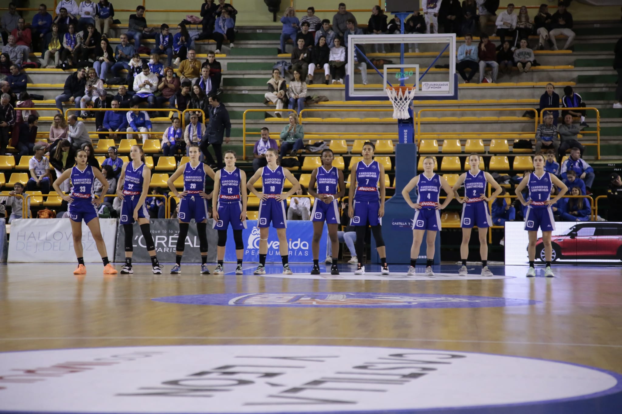 Fotos: Tercera victoria en la Euroliga del Avenida ante el Kangoeroes Mechelen belga