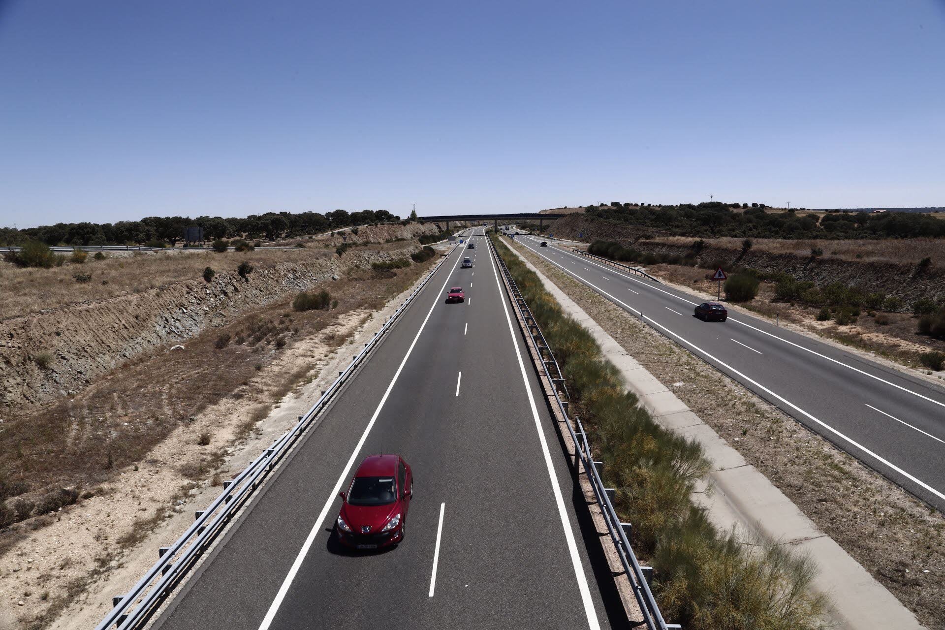 Un tramo de la A-66, en una imagen de archivo