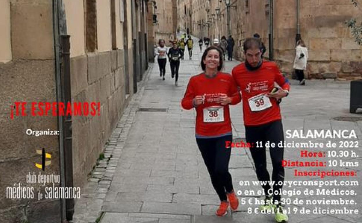 La IV Carrera Nacional 'Corre con tu Médico', el 11 de diciembre en Salamanca